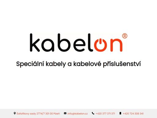 www.kabelon.cz