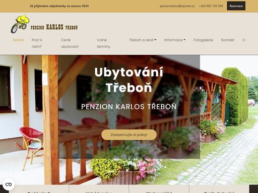 www.ubytovani-penziony-trebon.cz