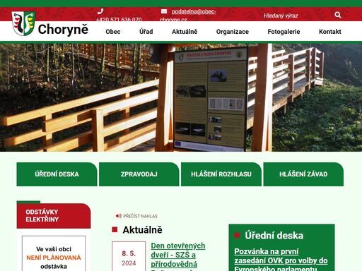 www.obec-choryne.cz