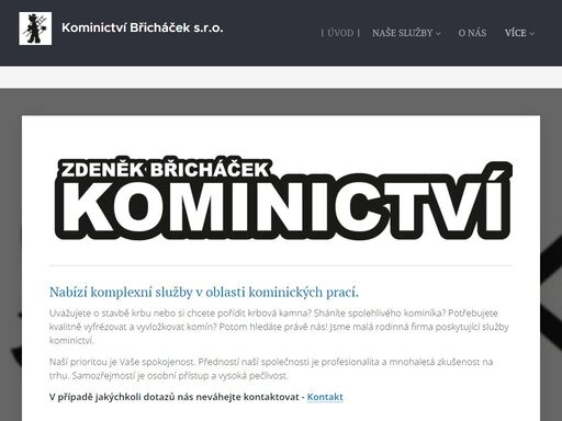 www.kominictvibrichacek.cz