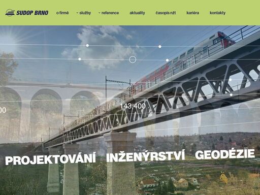projektování staveb dopravních, inženýrských, bytových a občanských. široké spektrum projektových prací v oborech železniční a silniční dopravy.