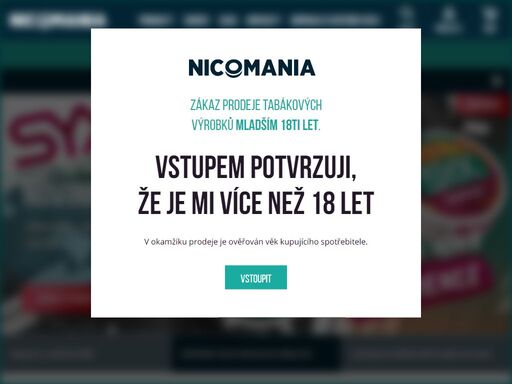 český e-shop s nikotýnovými sáčky a dalším vybraným sortimentem. ?? pouze od 18 let, ?? doprava od 250 kč zdarma, ?? slevy a akce!