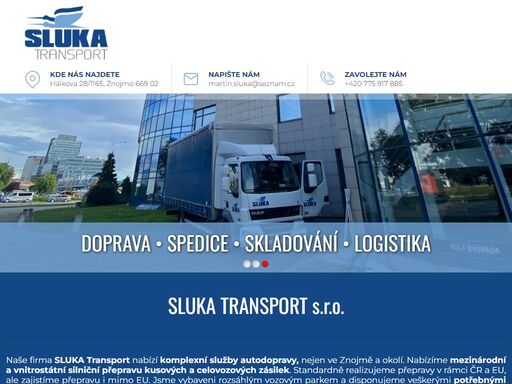 www.slukatransport.cz