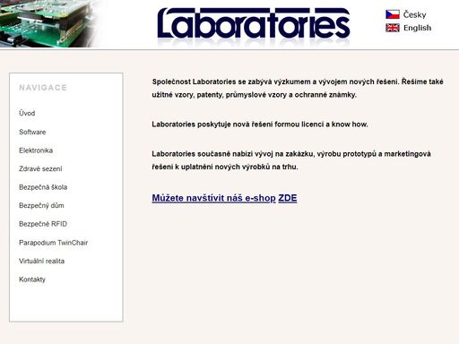 www.laboratories.cz