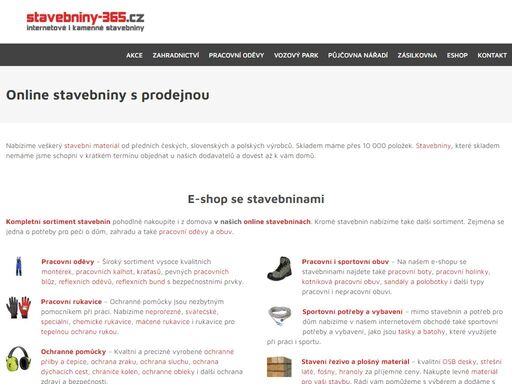 společnost střechona s.r.o. se pod značkou stavebniny-365.cz již více než 15 let zabývá prodejem stavebních materiálů.