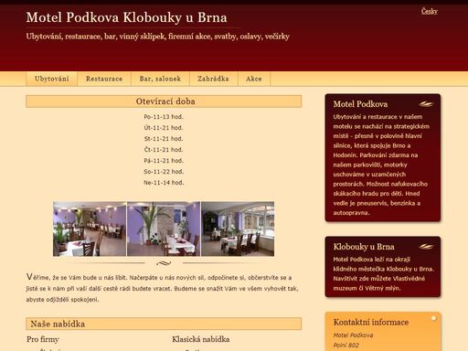 www.motel-podkova.cz