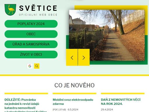 www.obecsvetice.cz