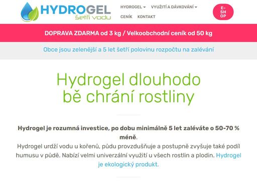 hydrogel.cz