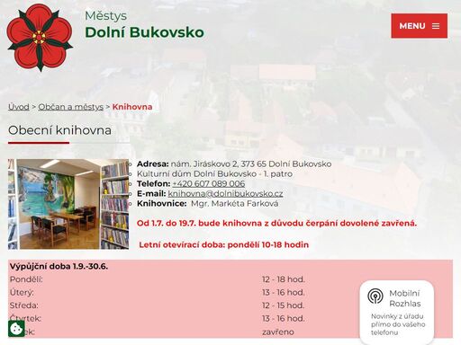 www.dolnibukovsko.cz/knihovna