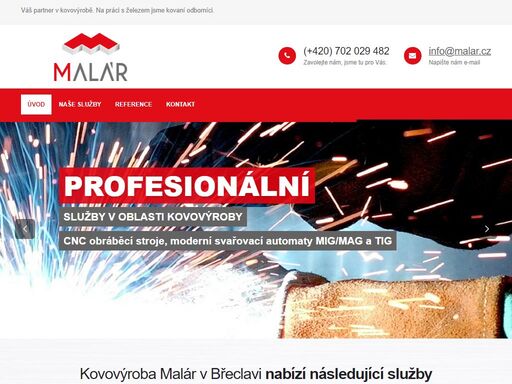 malár - odborníci na zpracování kovu a kovových výrobků. řezání, ohýbání, svařování ...