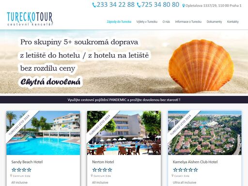 ck tureckotour, specialista na turecko. zájezdy do destinací turecko od cestovní kanceláře tureckotour.