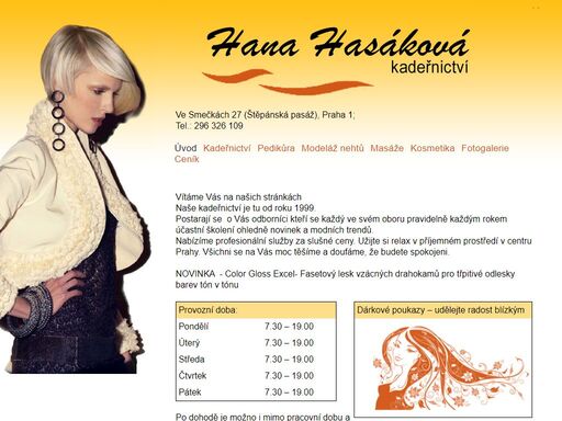 www.hanahasakova.cz