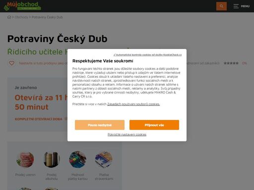 mujobchod.cz/obchody/potraviny-cesky-dub