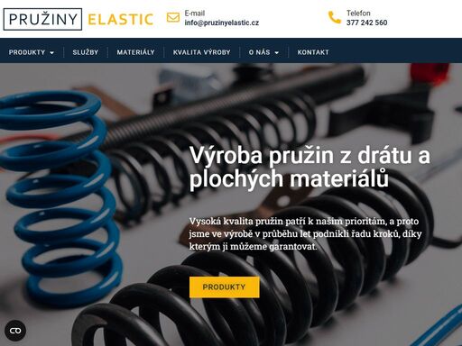 www.pruziny-elastic.cz