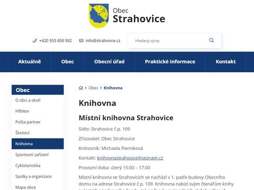 www.strahovice.cz/obec/knihovna