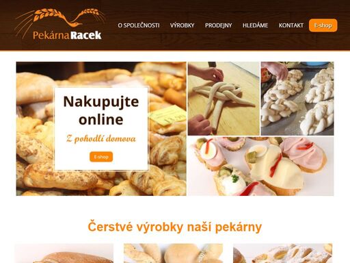 www.pekarnaracek.cz