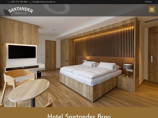 ubytování v hotelu santander v brně