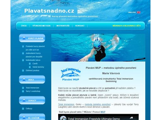 www.plavatsnadno.cz