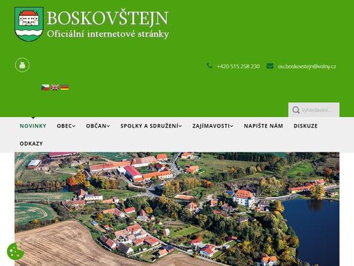 boskovštejn - oficiální stránky obce