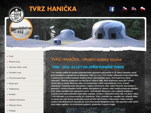 tvrz hanička - oficiální stránky muzea