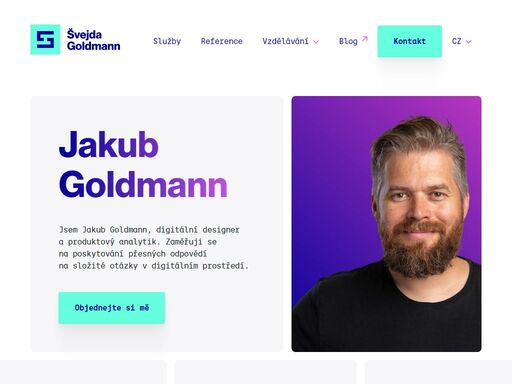 jakub goldmann je produktový analytik a digitální designer. specializuji se na strategické konzultace, produktovou analýzu a digitální design.