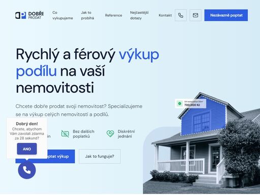 potřebujete rychle prodat nemovitost nebo spoluvlastnický podíl? férový a diskrétní výkup do 24 hodin. získejte nezávaznou nabídku zdarma!