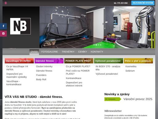 dámské fitness - nb studio třebíč