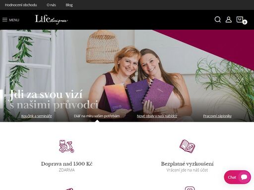 life designer je značka diářů, zápisníků a organizérů zaměřených na osobní rozvoj a efektivní plánování. disková vazba nabízí uzpůsobení produktů na míru.