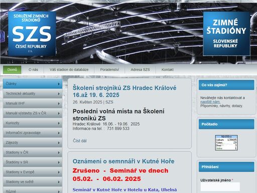 sdružení zimních stadionů české republiky - nezisková organizace
