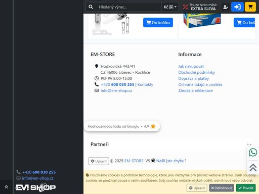 papír a potřeby nejen pro vaši kancelář, em-shop internetový obchod. specializujeme se nejen na dodávky kancelářské techniky, papíru a potřeb nejen pro vaši kancelář.