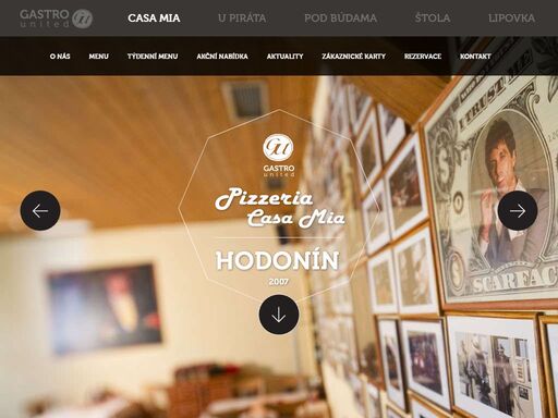 restaurace a pizzerie casa mia hodonín je tradiční italská restaurace, ideální místo pro obědy, večeře, posezení, ale také pro pořádání různých večírků a oslav