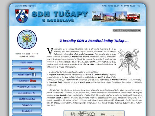 www.sdhtucapy.cz