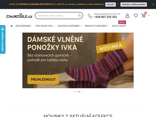 internetový obchod chcikošile.cz prodává kvalitní pánské košile a kravaty především značek a.m.j., greed, lui bentini a mmer. vyberte si z široké nabídky košil do společnosti i pro volný čas, kravat a dalších doplňků. naleznete u nás jednobarevné košile, vzorované košile, společenské košile, sportovní košile, svatební košile, nadměrné i prodloužené košile, košile na manžetové knoflíčky, myslivecké košile a mnoho dalšího. z dalších doplňků jsou to především kravaty, motýlky, spony na kravaty, manžetové knoflíčky, zmijovky, dámské barety ...