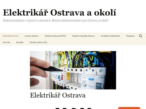 přes 20 let provádím silnoproudou i slaboproudou elektroinstalaci v ostravě a okolí. elektroinstalace a elektrorevize v bytech a bytových domech, rd,