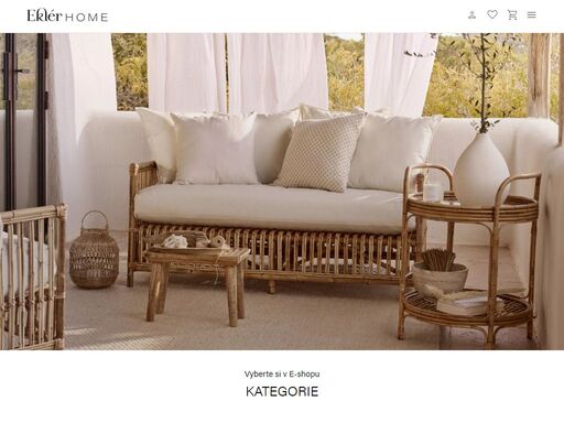 nabízíme moderní bytové doplňky - nábytek, osvětlení, textil a další