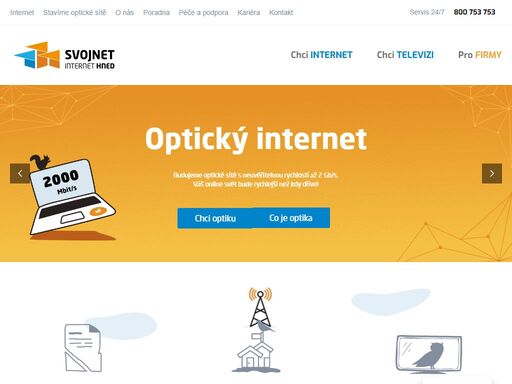 poskytovatel internetového připojení pro svojkovice, volduchy, osek, litohlavy, vitinka, březina, hůrky