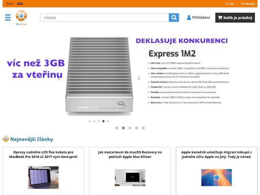 maczone.cz - eshop a servis pro apple , mac , iphone , ipad a ipod | maczone.cz