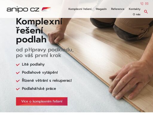 litá podlaha hk, podlahové topení hk, anhydrit hk, litý beton hk, rekuperace hk