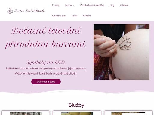 objevte sílu přírody prostřednictvím henny, osobního rozvoje a ženské bylinné napářky