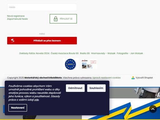 pár slov o mě. jsem motorkář jako vy.
v nabídce produktů najdete více značek, ale hlavní nabídka je od španělského výrobce 
garibaldi 
společnosti s letitou historií z motocyklového světa která obléká světové šampiony motosportu,
 jakými jsou např. carlos checa a david checa, dani pedrosa, marc márquez a mnoho…