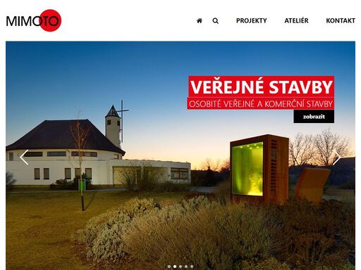 architektonický atelier mimoto nabízí architektonické a stavební projekty.