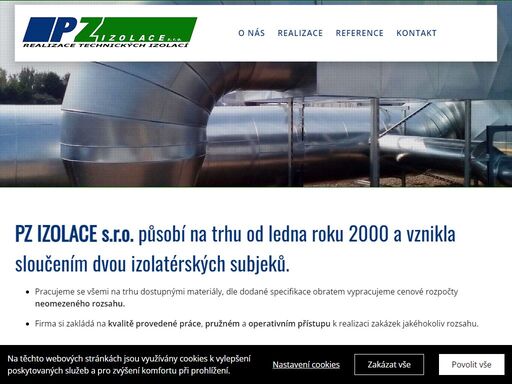 pz izolace s.r.o. působí na trhu od ledna roku 2000 a vznikla sloučením dvou izolatérských subjeků. poptáváte-li technické izolace, jste na správném místě.