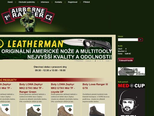 airborne-ranger.cz - eshop airsoft/outdoor/military