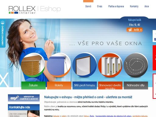 eshop se stínící technikou na míru, nabízející produkty značky velux. každý klient si u nás vybere to své a navíc za skvělé ceny. díky dlouholetým zkušenostem vám i perfektně poradíme.
