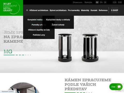 metalgranit.cz - svet kamenu