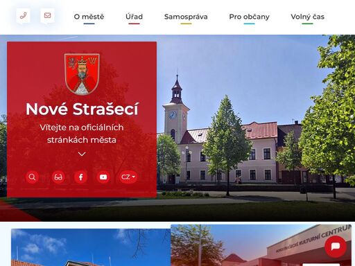 oficiální stránky města nové strašecí