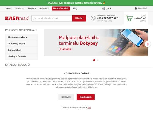 již více než 20 let pomáháme klientům s usnadněním jejich podnikání. u naší společnosti si vyberete kvalitní a cenově přístupné pokladní systémy a pokladny.