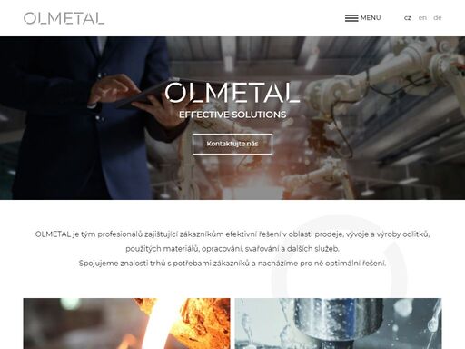 olmetal je tým profesionálů zajištující zákazníkům efektivní řešení v oblasti vývoje a výroby odlitků, použitých materiálů, opracování, svařování a dalších…
