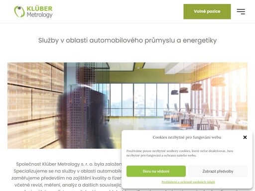 v automotive sektoru se zaměřujeme především na zajištění kvality a řízení projektů. v energetice poskytujeme komplexní služby, včetně revizí.