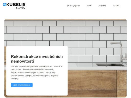 nabízíme rychlé a kvalitní rekonstrukce investičních bytů v ostravě a frýdku-místku. transparentní kalkulace, moderní design a vysoká návratnost investice.